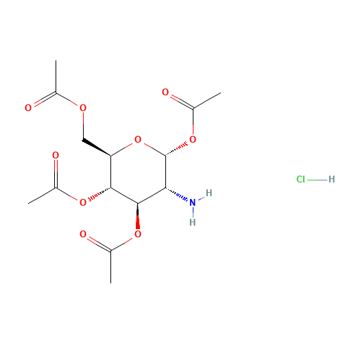 1,3,4,6-Tetra-O-acetyl-2-amino-2-deoxy-a-D-glucopyranose Hydrochloride (CAS: 10034-19-2) - Related Chemical Product