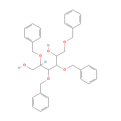 1,3,4,5-Tetra-O-benzyl-D-glucitol (CAS: 14233-48-8) - Related Chemical Product
