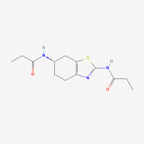 (S)-4,5,6,7-Tetrahydro-N2,N6-propionyl-2,6-benzothiazolediamine (CAS: 1346617-47-7) - Related Chemical Product