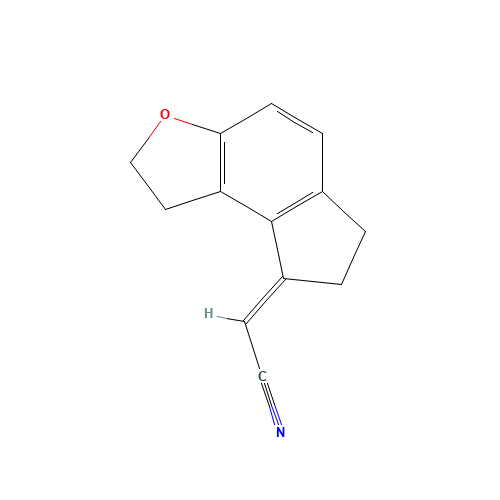 (1,2,6,7,-Tetrahydro-8H-indeno[5,4-b]furan-8-ylidene)acetonitrile (CAS: 221530-44-5) - Related Chemical Product