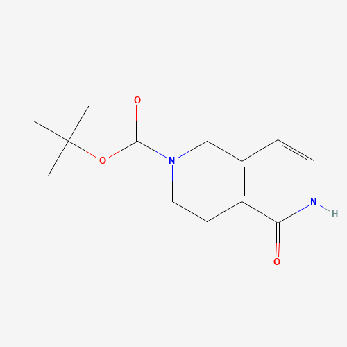3,4,5,6-Tetrahydro-5-oxo-2,6-naphthyridine-2(1H)-carboxylic Acid tert-Butyl Ester (CAS: 1211594-91-0) - Related Chemical Product