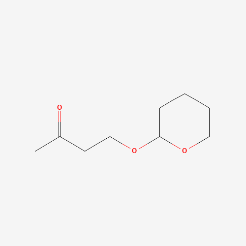 4-Tetrahydropyranyloxy-butan-2-one 90% (CAS: 20705-59-3) - Chemical Structure and Molecular Formula 