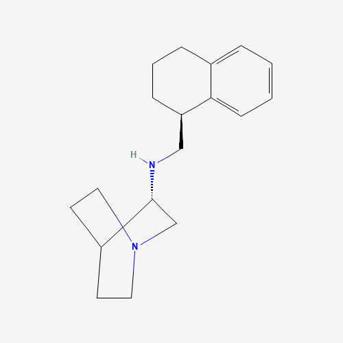 (3S)-N-[[(1S)-1,2,3,4-Tetrahydro-1-naphthalenyl]methyl]-1-azabicyclo[2.2.2]octan-3-amine (CAS: 177793-80-5) - Related Chemical Product