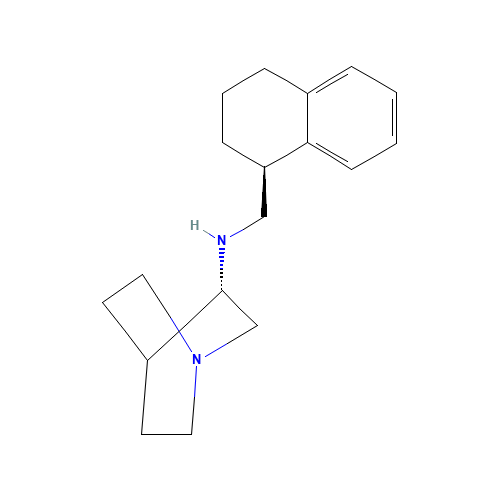 (3S)-N-[[(1S)-1,2,3,4-Tetrahydro-1-naphthalenyl]methyl]-1-azabicyclo[2.2.2]octan-3-amine (CAS: 177793-80-5) - Related Chemical Product