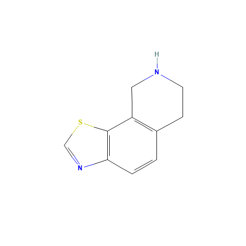 6,7,8,9-Tetrahydrothiazolo[4,5-h]isoquinoline (CAS: 120546-67-0) - Related Chemical Product