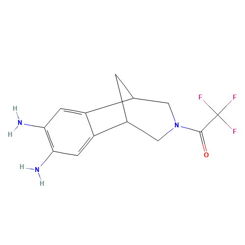 2,3,4,5-Tetrahydro-3-(trifluoroacetyl)-1,5-methano-1H-3-benzazepine-7,8-diamine (CAS: 230615-69-7) - Related Chemical Product