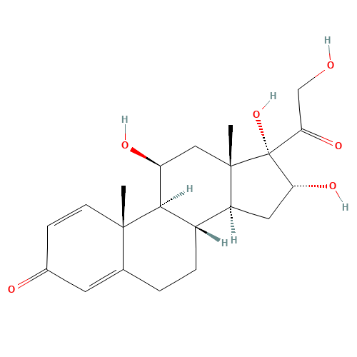 11b,16a,17a,21-Tetrahydroxypregna-1,4-diene-3,20-dione (CAS: 13951-70-7) - Related Chemical Product