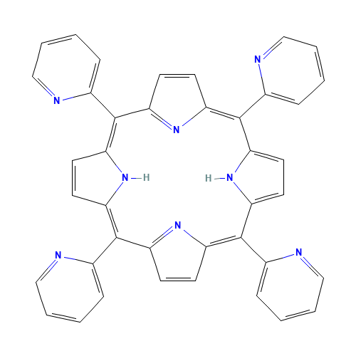 meso-Tetrakis(2-pyridyl)porphine (CAS: 40904-90-3) - Related Chemical Product