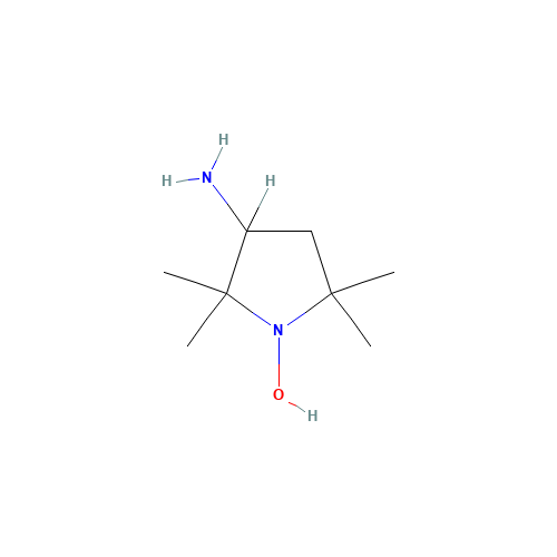 2,2,5,5-Tetramethyl-3-amino-pyrrolidine-1-oxyl Free Radical (CAS: 34272-83-8) - Related Chemical Product