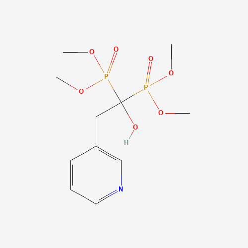 Tetramethyl Risedronate (CAS: 919355-29-6) - Chemical Structure and Molecular Formula 