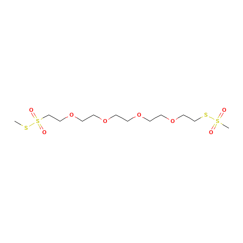 3,6,9,12-Tetraoxatetradecane-1,14-diyl-bis-methanethiosulfonate (CAS: 212262-08-3) - Related Chemical Product