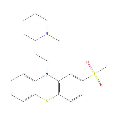 Thioridazine 2-Sulfone (CAS: 14759-06-9) - Related Chemical Product