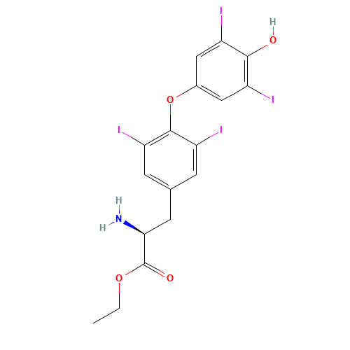 Thyroxine Ethyl Ester (CAS: 76353-71-4) - Related Chemical Product