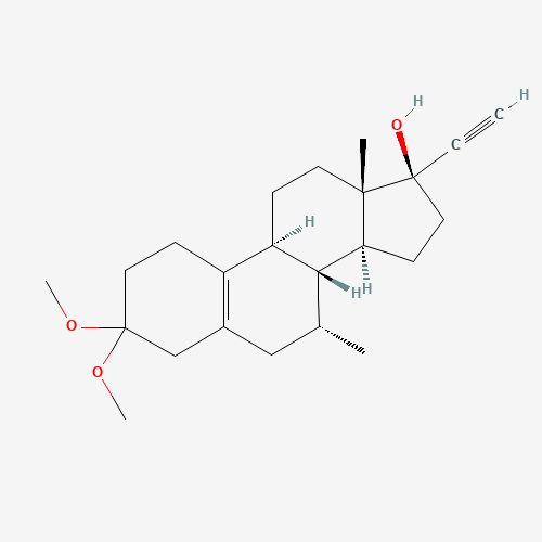 Tibolone 3-Dimethyl Ketal (CAS: 105186-33-2) - Related Chemical Product