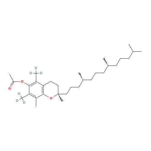 a-Tocopherol-d6 Acetate (CAS: 143731-16-2) - Related Chemical Product