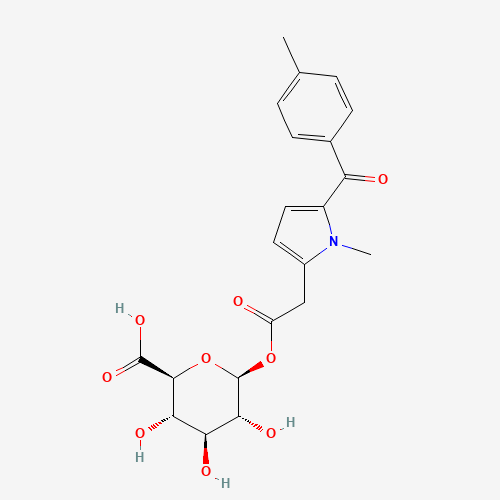 Tolmetin b-D-Glucuronide (CAS: 71595-19-2) - Chemical Structure and Molecular Formula 