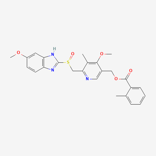o-Toluoyl-5-hydroxy Omeprazole (CAS: 120003-79-4) - Related Chemical Product