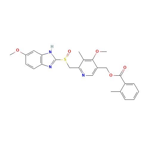 o-Toluoyl-5-hydroxy Omeprazole (CAS: 120003-79-4) - Related Chemical Product