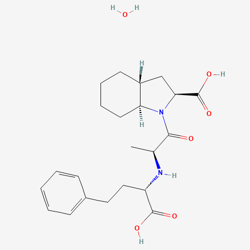 Trandolaprilat Monohydrate (CAS: 951393-55-8) - Chemical Structure and Molecular Formula 