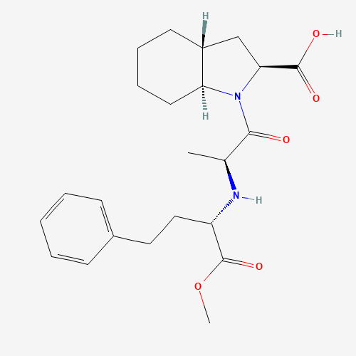 Trandolaprilat Methyl Ester (CAS: 118194-41-5) - Chemical Structure and Molecular Formula 