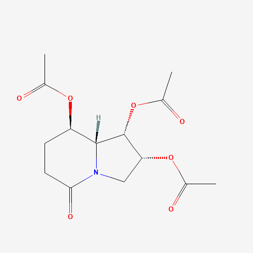 (1S,2R,8R,8aR)-1,2,8-Triacetoxy-octahydro-5-oxyindolizine (CAS: 91897-68-6) - Related Chemical Product