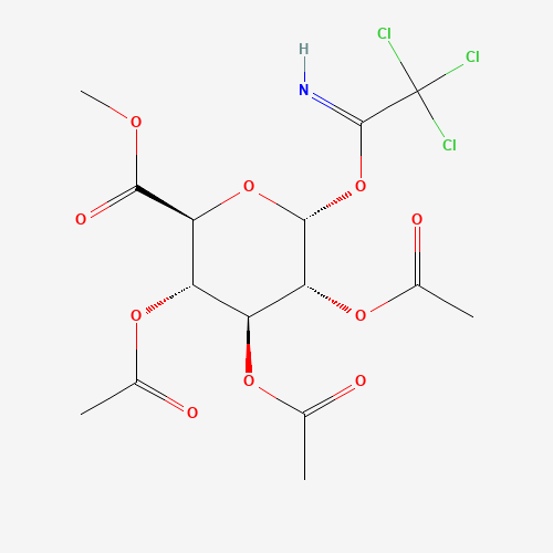 2,3,4-Tri-O-acetyl-a-D-glucuronic Acid Methyl Ester, Trichloroacetimidate (CAS: 92420-89-8) - Related Chemical Product