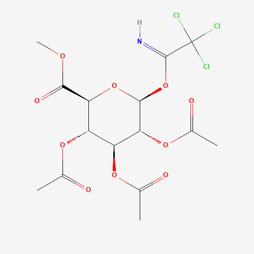 2,3,4-Tri-O-acetyl-b-D-glucuronic Acid Methyl Ester, Trichloroacetimidate (CAS: 197895-54-8) - Related Chemical Product