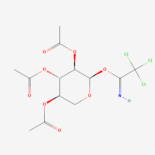 2,3,4-Tri-O-acetyl-a-D-xylopyranosyl Trichloroacetimidate (CAS: 128376-91-0) - Related Chemical Product