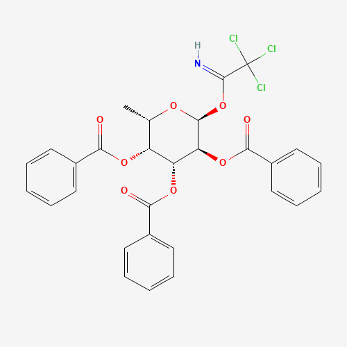 1,2,3-Tri-O-benzoyl-a-L-fucopyranose, Trichloroacetimidate (CAS: 180476-30-6) - Related Chemical Product