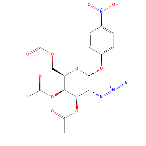3,4,6-Tri-O-acetyl-p-Nitrophenyl 2-Azido-2-deoxy-a-D-galactopyranoside (CAS: 1147438-51-4) - Related Chemical Product