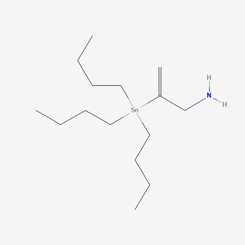 2-(Tributylstannyl)- (CAS: 155258-22-3) - Chemical Structure and Molecular Formula 