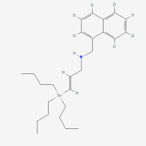 N-(E)-3-Tributyltinallyl-1-naphthalene-d7-methylamine (CAS: 1310383-84-6) - Related Chemical Product