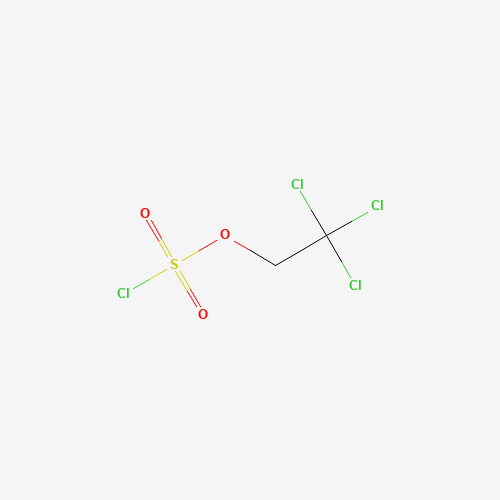 2,2,2-Trichloroethyl Chlorosulfate (CAS: 764-09-0) - Chemical Structure and Molecular Formula 