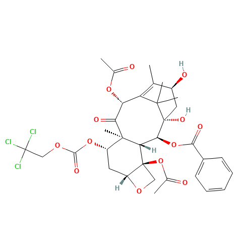 7-{[(2,2,2,-Trichloroethyl)oxy]carbonyl} Baccatin III (CAS: 103150-33-0) - Related Chemical Product