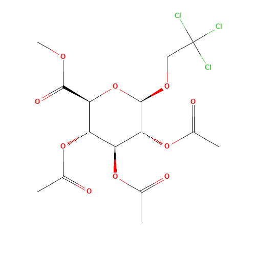 Trichloroethyl b-D-Glucopyranosiduronic Acid Methyl Ester Triacetate (CAS: 59495-75-9) - Related Chemical Product