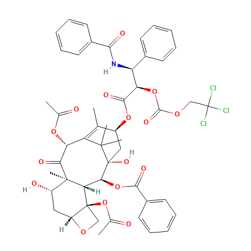 2'-O-{[(2,2,2,-Trichloroethyl)oxy]carbonyl Paclitaxel (CAS: 100431-55-8) - Related Chemical Product