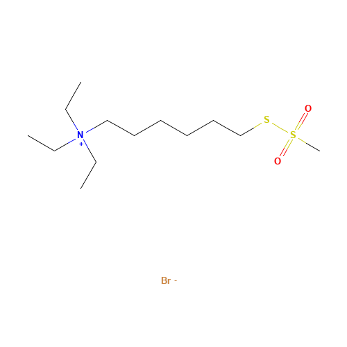 6-(Triethylammonium)hexyl Methanethiosulfonate Bromide (CAS: 386229-78-3) - Related Chemical Product