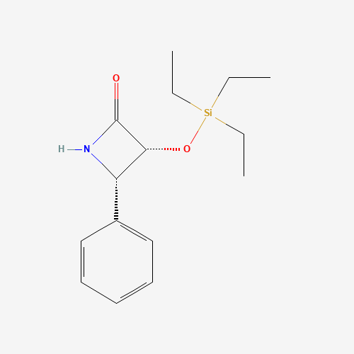 (3R,4S)-3-[(Triethylsilyl)oxy]-4-phenyl-2-azetidinone (CAS: 149140-54-5) - Related Chemical Product