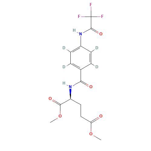 N-[4-[(Trifluoroacetyl)amino]benzoyl-d4]-L-glutamic Acid Dimethyl Ester (CAS: 461426-33-5) - Related Chemical Product