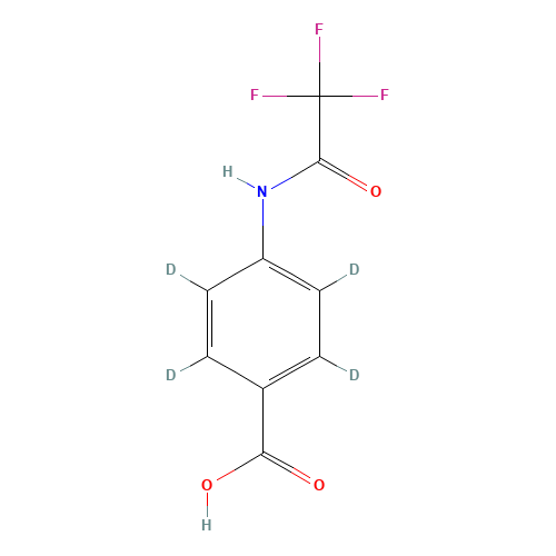 4-(Trifluoroacetylamino)benzoic Acid-d4 (CAS: 461426-32-4) - Related Chemical Product