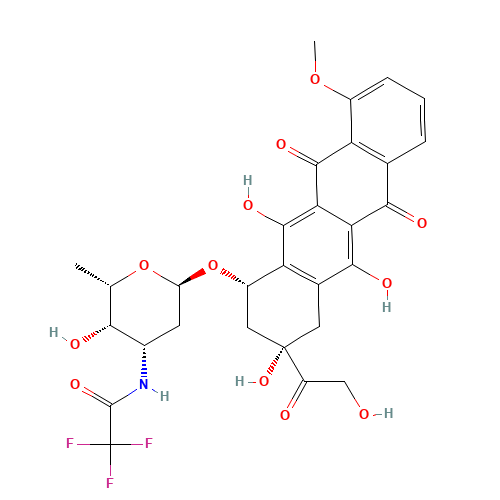 N-Trifluoroacetyldoxorubicin (CAS: 26295-56-7) - Related Chemical Product