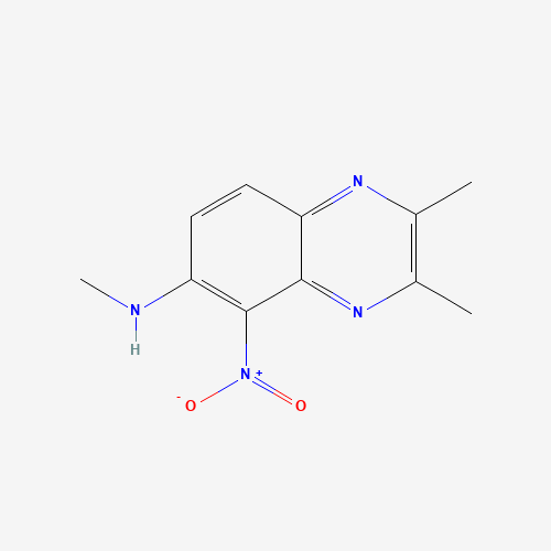 N,2,3-Trimethyl-5-nitro-6-quinoxalinamine (CAS: 107095-00-1) - Related Chemical Product