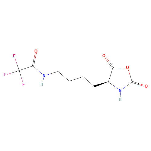 N6-Trifluoroacetyl-L-lysine N-Carboxyanhydride (CAS: 42267-27-6) - Chemical Structure and Molecular Formula 