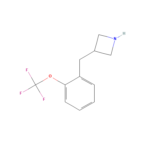 3-[[(2-Trifluoromethoxy)phenyl]methyl]azetidine (CAS: 937612-31-2) - Related Chemical Product