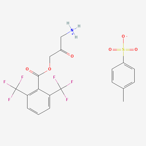 2,6-Trifluoromethylbenzyloxy Glycine Methyl Ketone Tosylate (CAS: 1144516-95-9) - Related Chemical Product
