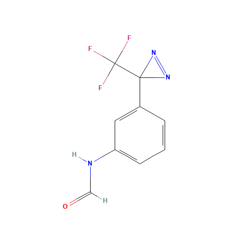 3-(Trifluoromethyl)-3-[m(formamide)phenyl]diazirine (CAS: 79684-40-5) - Related Chemical Product