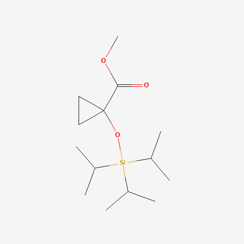1-(Triisopropylsilyloxy)cyclopropylcarboxylic Acid Methyl Ester (CAS: 205756-59-8) - Related Chemical Product