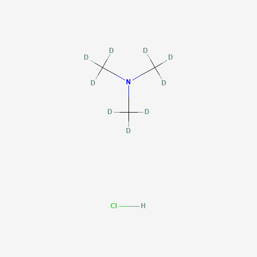 Trimethylamine-d9 Hydrochloride (CAS: 18856-86-5) - Chemical Structure and Molecular Formula 