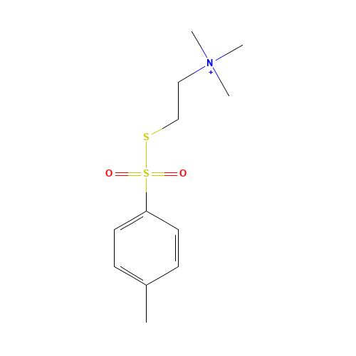 [2-(Trimethylammonium)ethyl] Toluenethiosulfonate Bromide (CAS: 386229-80-7) - Related Chemical Product
