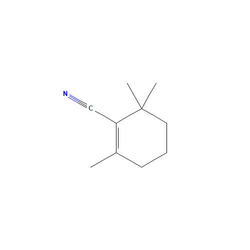 2,6,6-Trimethylcyclohex-2-ene-1-ylcarbonitrile (CAS: 57524-14-8) - Related Chemical Product